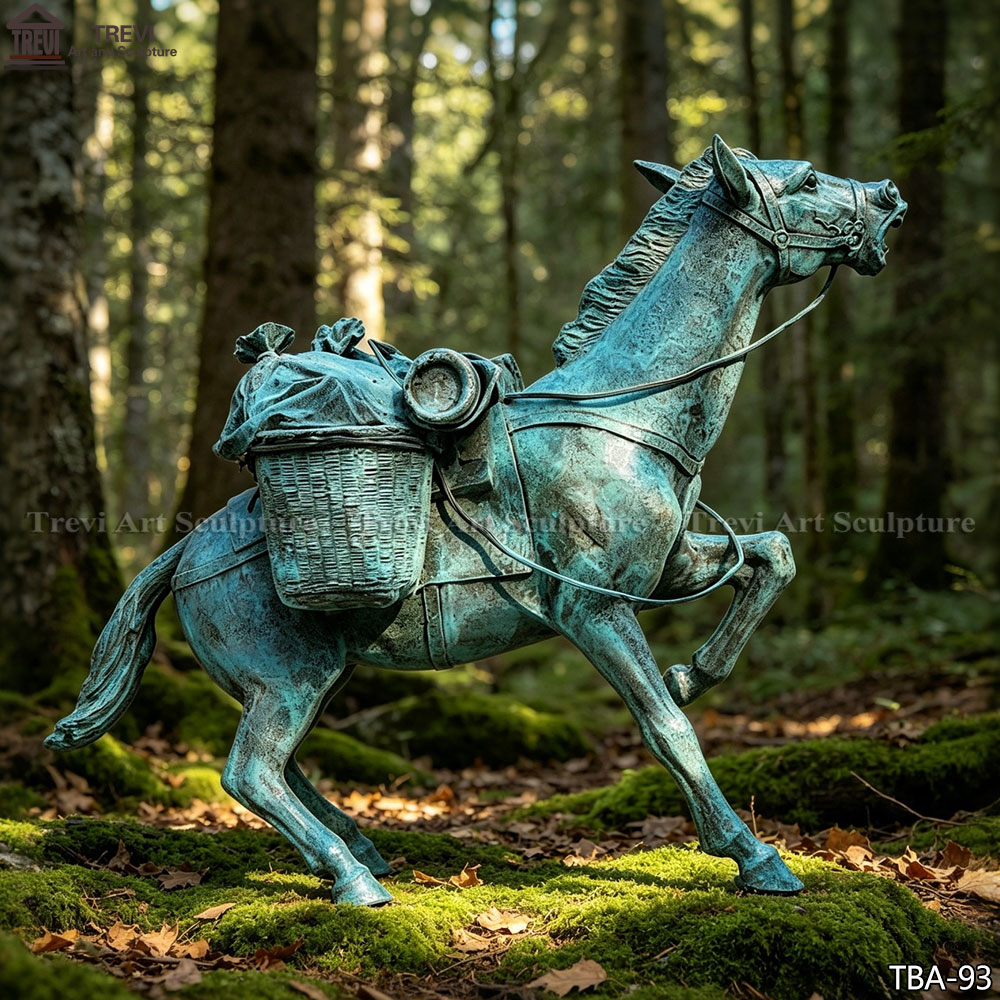 Traveller’s Saddled Horse