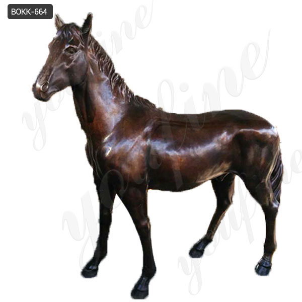 rearing horse bronze statue | eBay