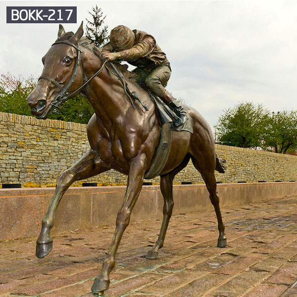 Cowboy Sculpture horse art-Outdoor horse sculptures/statues ...