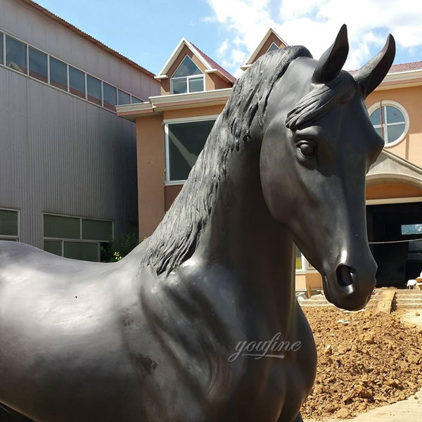 Cowboy Sculpture horse art-Outdoor horse sculptures/statues ...