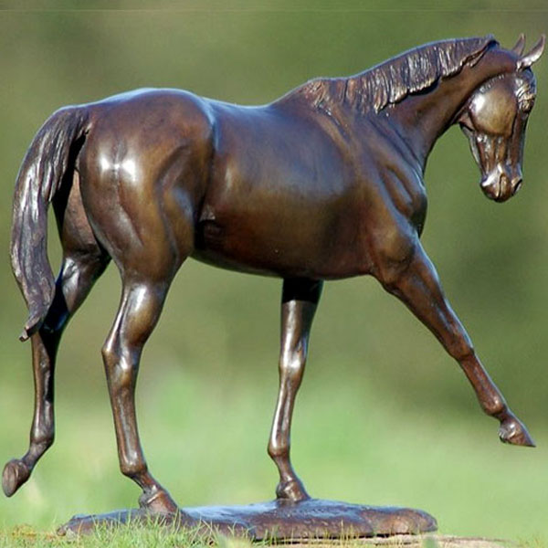 Wild asian horse bronze foundry casting art statues costs