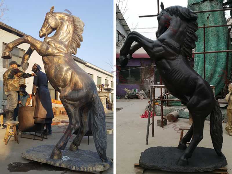 horse racing statues for sale,