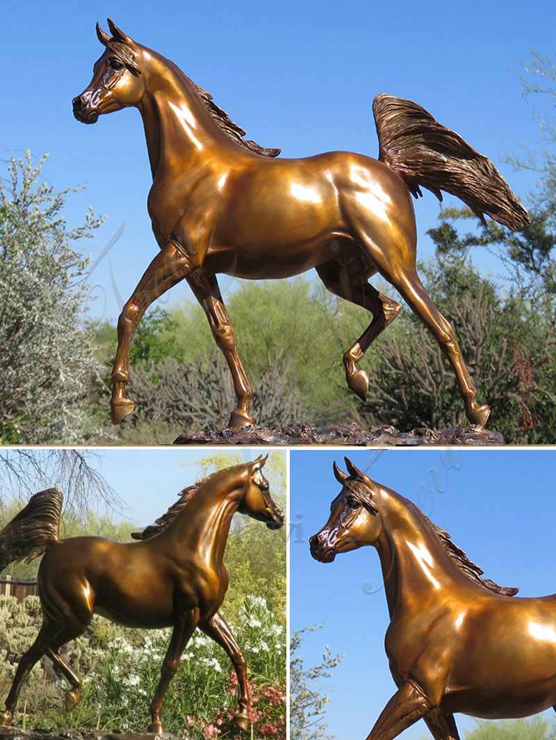 Life-size horse statues for sale