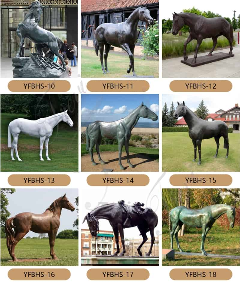 bronze horse statue for sale