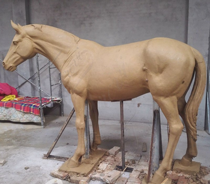 large outdoor horse statues