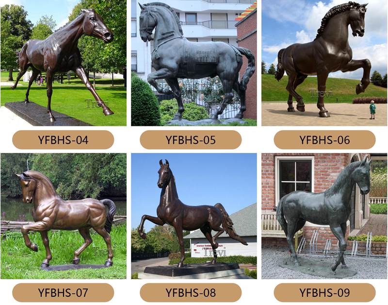 Large Bronze Horse Sculpture Design
