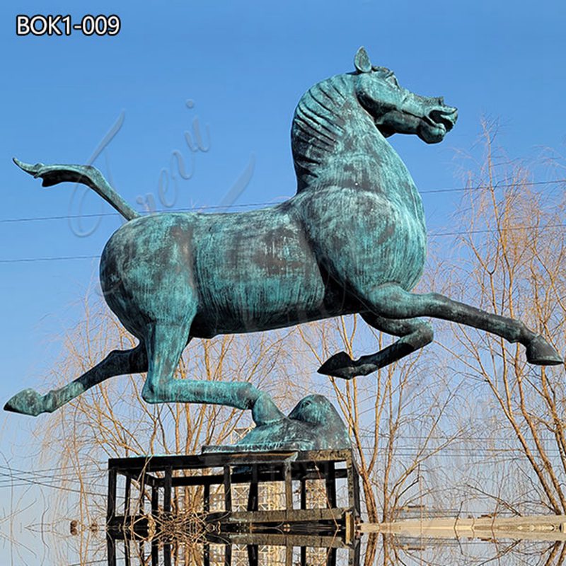 Bronze Casting Flying Horse of Gansu Replica for Sale