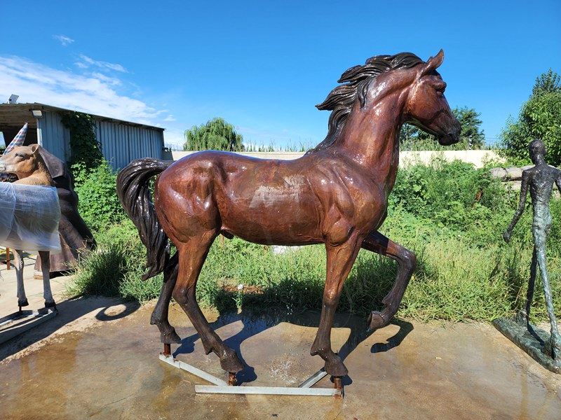 Bronze Horse Statue Details