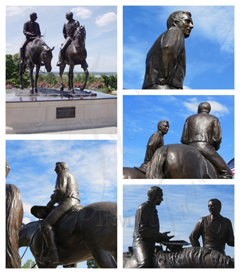 Bronze Equestrian Statue Details