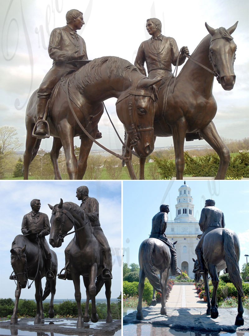 Life Size Bronze Equestrian Statue